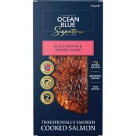 Ocean Blue Signature Collection Smoked Salmon Pepper & Sesame Glaze