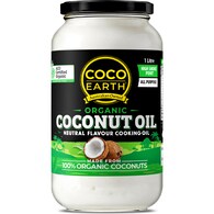 Coco Earth Organic Coconut Cooking Oil
