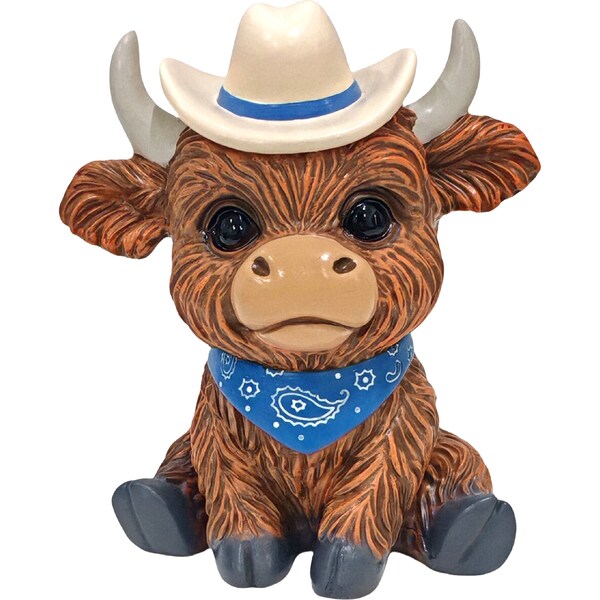 Mirabella Hugo Highland Cow each