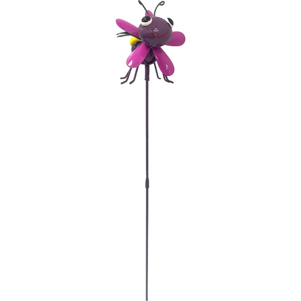 Mirabella Metal Spinning Garden Stake Dragonfly each