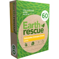 Earth Rescue Dishwasher Detergent Sheets Lemon