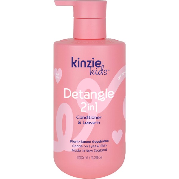 Kinzie Kids Detangle 2 In 1 Conditioner & Leave-In 330mL