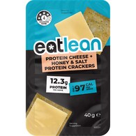 Eat Lean Protein Cheese With Honey & Salt Crackers