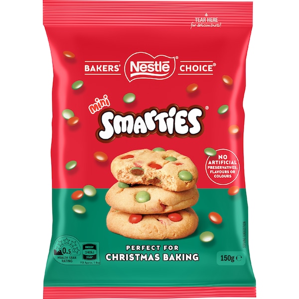 Nestle Bakers Choice Mini Smarties 150g