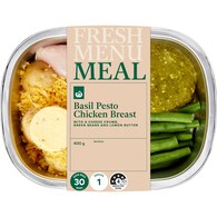 Fresh Menu Basil Pesto Chicken Breast