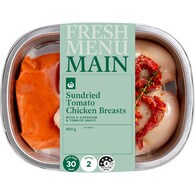 Fresh Menu Sundried Chicken Breast With Tomato Capsicum