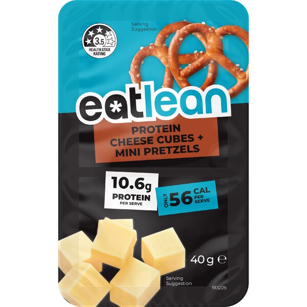 Eat Lean Protein Cheese Cubes & Mini Pretzels 40g