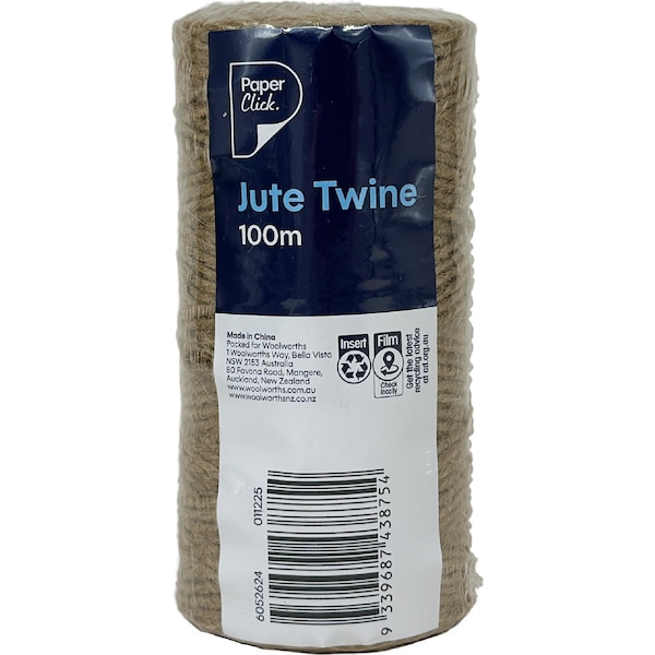 Paperclick Jute Twine 100m each