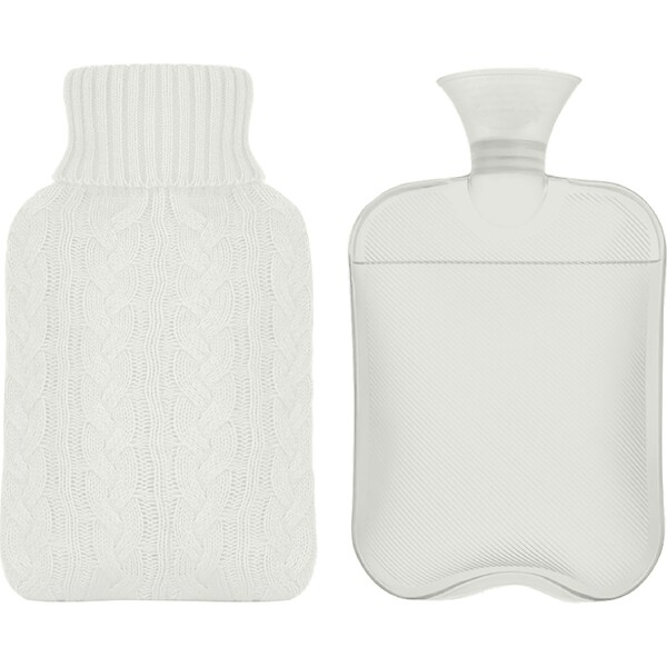 Snazzee Hot Water Bottle with Knit Cover each