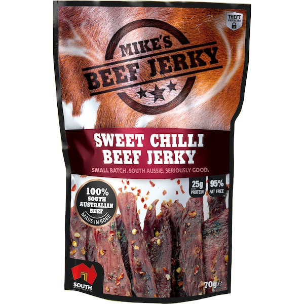 Mike's Beef Jerky Sweet Chilli 70g