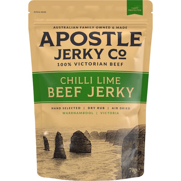 Apostle Jerky Co Chilli Lime 70g