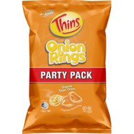 Thins Onion Rings Party Pack Original Roast