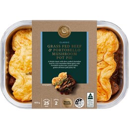  Signature Collection Grass Fed Angus Beef & Portobello Mushroom Pie 600g