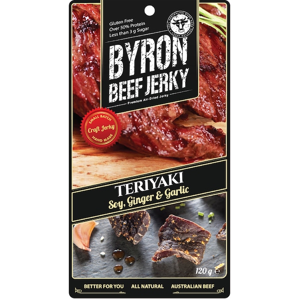 Byron Beef Jerky Teriyaki 120g