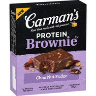 Carman's Protein Brownie Choc Nut Fudge