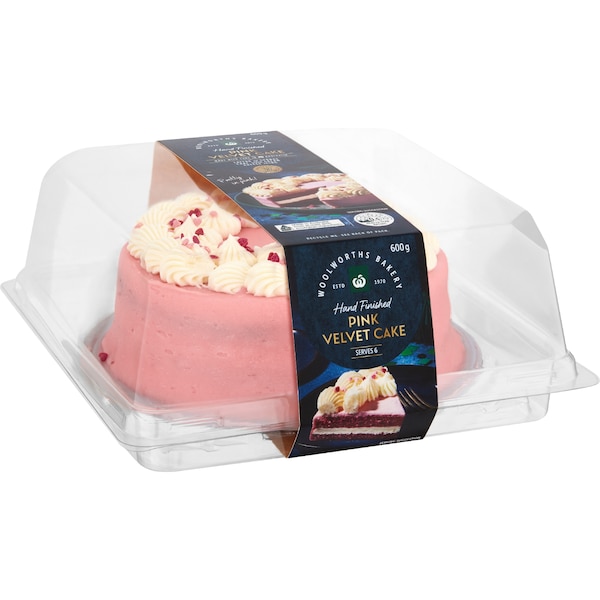 Woolworths Pink Velvet Cake 600g