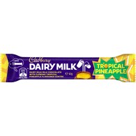 Cadbury Dairy Milk Chocolate Bar Tropical Pineapple