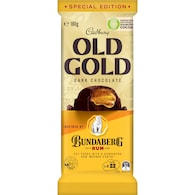Cadbury Old Gold Bundaberg Rum Chocolate Block