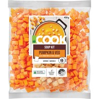 Woolworths COOK Pumpkin & Veg Soup Kit