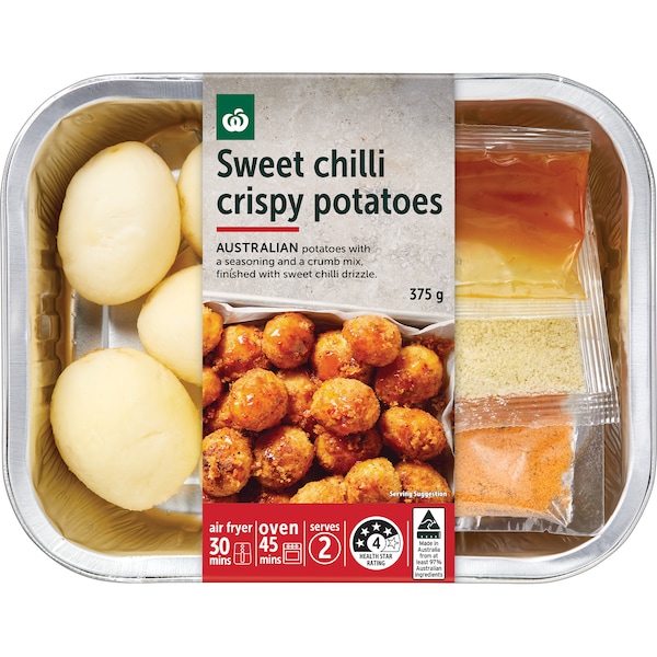 Woolworths Sweet Chilli Crispy Potatoes 375g