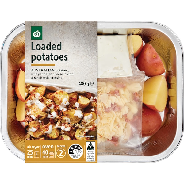 Woolworths Loaded Potatoes 400g