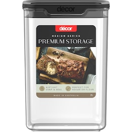 Decor Design Series Premium Pantry Storage Oblong 2L each – Woolworths