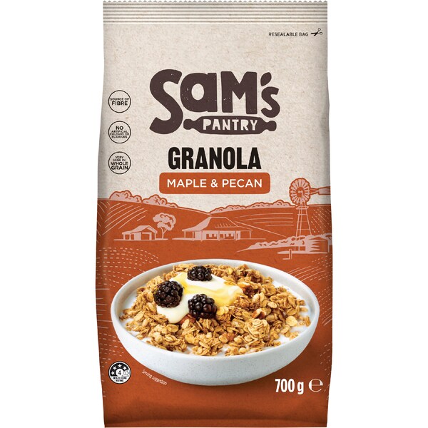 Sam's Pantry Granola Maple & Pecan 700g