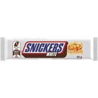 Snickers White Chocolate Bar Caramel Peanuts