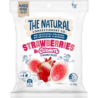 The Natural Confectionery Co. Strawberries & Cream Jellies