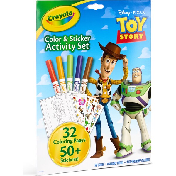 Crayola Colour & Sticker Activity Set Toy Story each