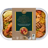 Signature Collection Chargrilled Chicken Tiger Prawn & Chorizo Paella