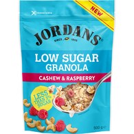 Jordans Low Sugar Granola Cashew & Raspberry