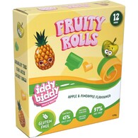 Iddy Biddy Fruity Rolls Apple & Pineapple