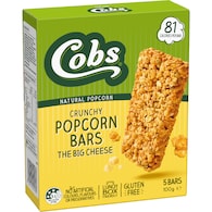 Cobs Crunchy Popcorn Bars Cheese