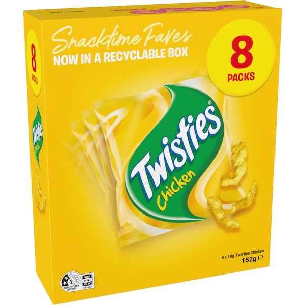 Twisties Chicken 8 pack