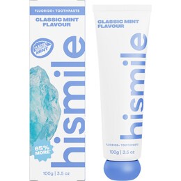 Hismile Fluoride & Toothpaste Classic Mint 100g – Woolworths