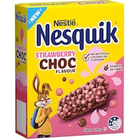 Nesquik Cereal Bars Strawberry Choc