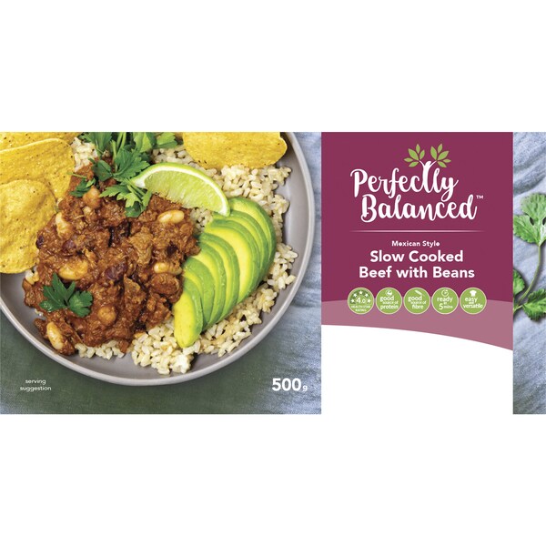 Perfectly Balanced Slow Cooked Beef With Beans 500g