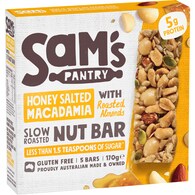 Sam's Pantry Nut Bar Honey Salted Macadamia & Almonds