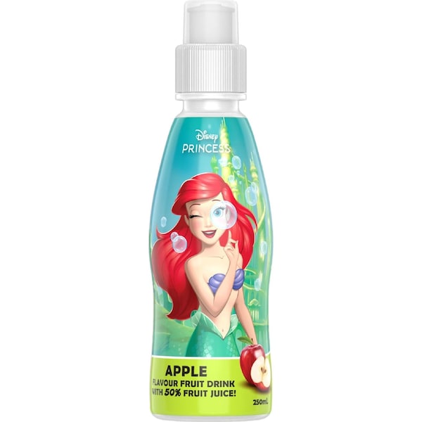 Fruity Burst Disney Princess Apple Fruit Drink 250mL