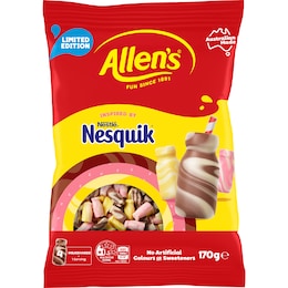 Allen's Nesquik Milkshakes Lollies Bag 170g – Woolworths