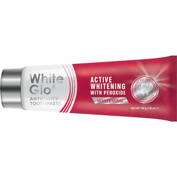 White Glo Active Whitening Anticavity Toothpaste 120mL