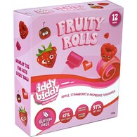 Iddy Biddy Fruity Rolls Apple Strawberry & Raspberry