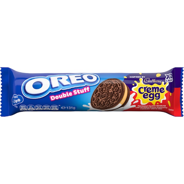 Oreo Flavoured Cookie Sandwich Inspired By Cadbury Creme Egg 131g