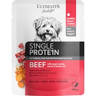 Ultimates Indulge Wet Dog Food Single Protein Beef