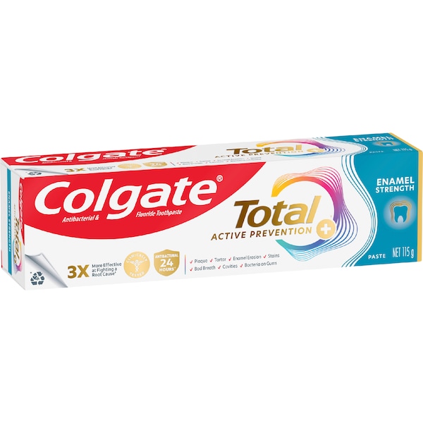 Colgate Toothpaste Total Active Prevention Enamel 115g