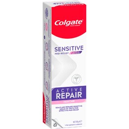 Colgate Toothpaste Sensitive Pro Relief Active Repair Gum 110g – Woolworths