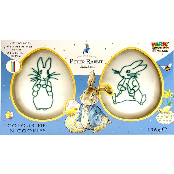 Peter Rabbit Colour Me In Cookies 106g