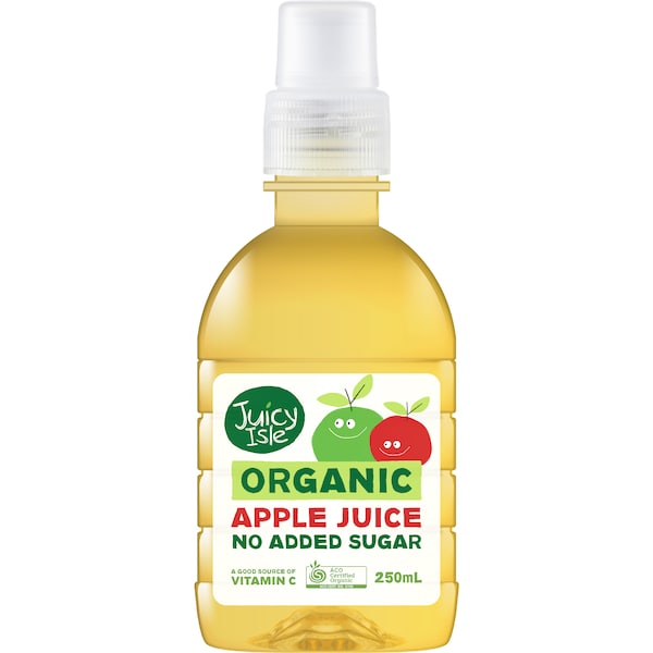 Juicy Isle Organic Apple Juice 250mL