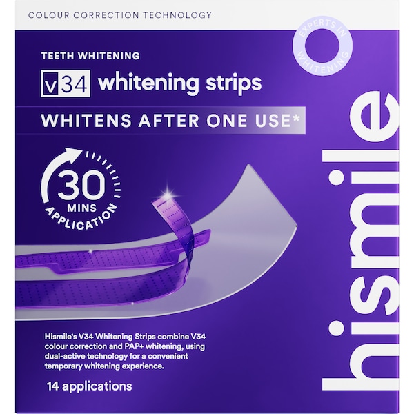 Hismile V34 Teeth Whitening Strips 14 pack